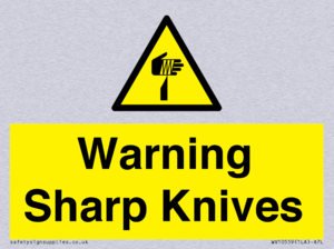 Warning Sharp Knives